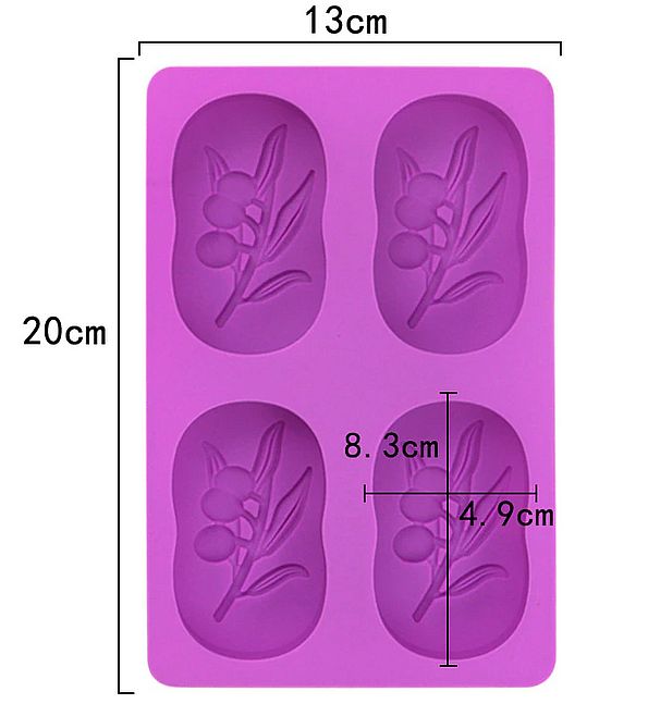 Silikonova forma 4x Olivy 2